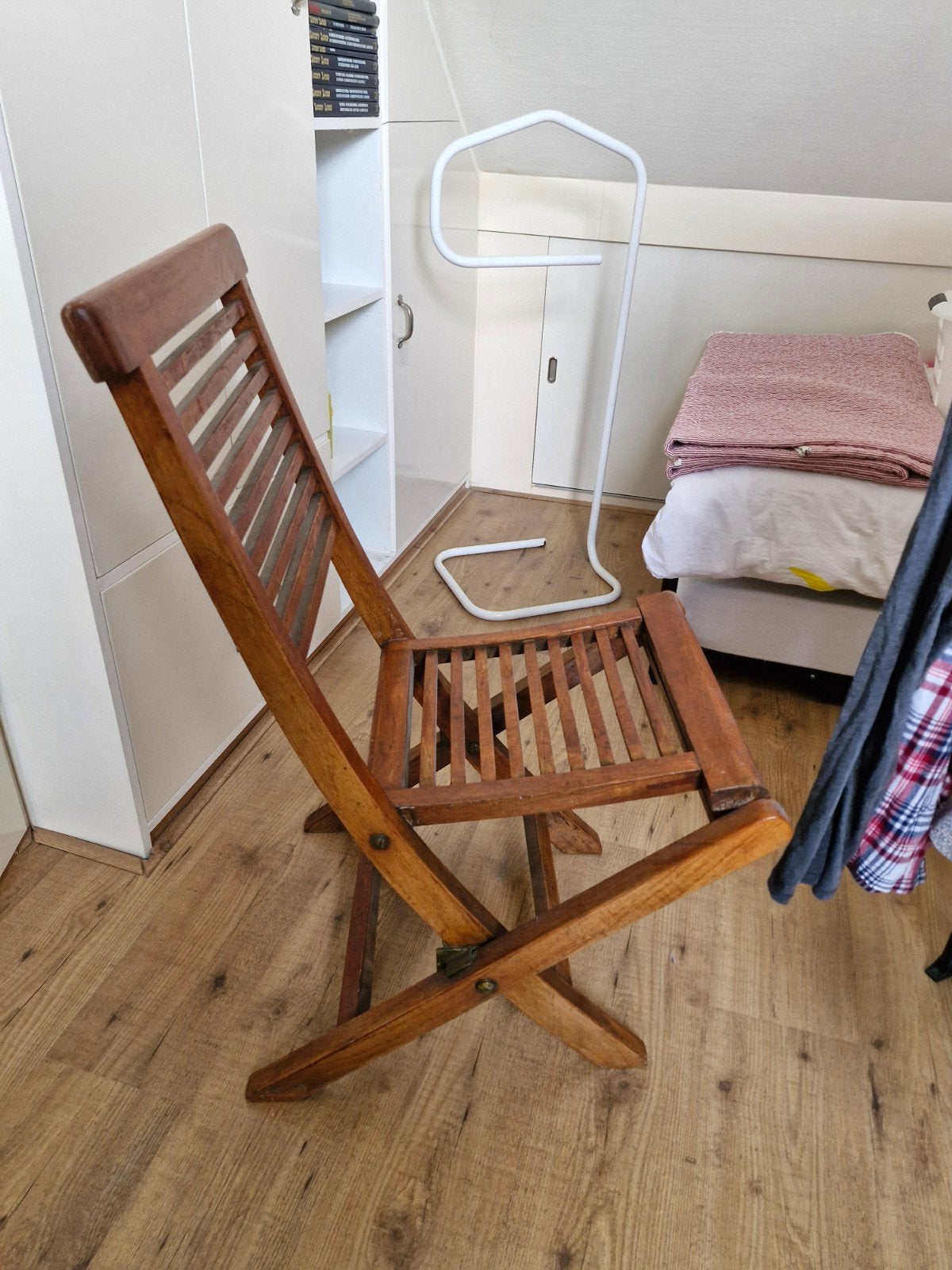 Houten klapstoel, Antiek en Kunst, Ophalen