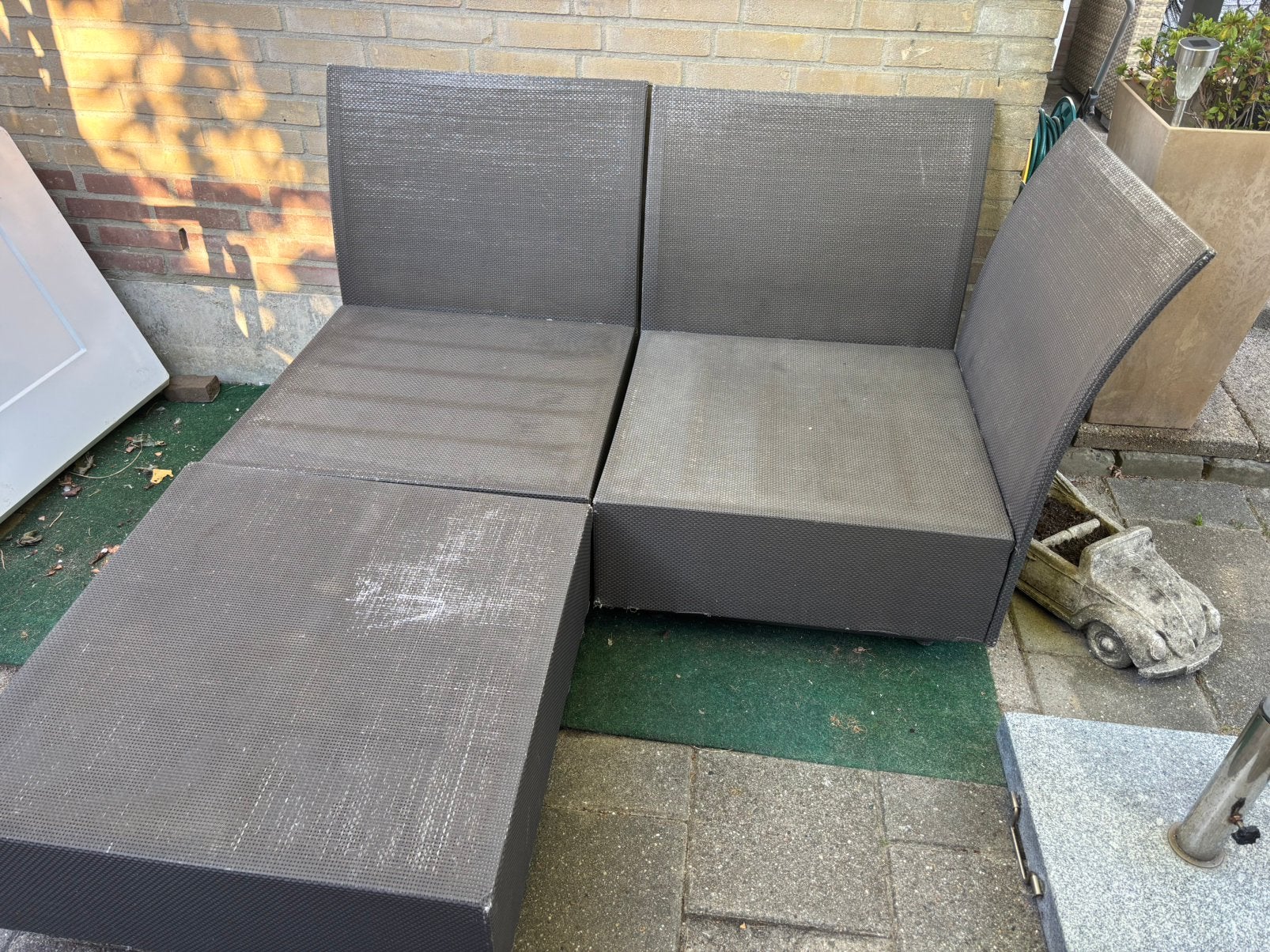 Tuinset, Ophalen, Gebruikt, 3 zitplaatsen, Loungeset