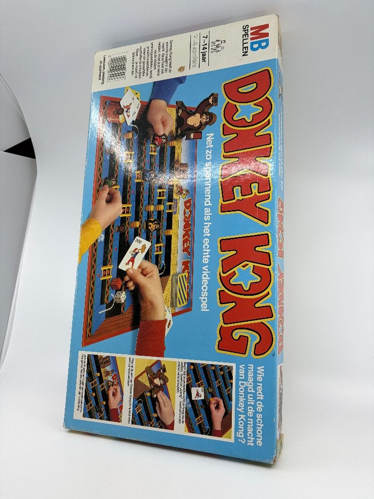 Donkey Kong bordspel van Milton Bradley (MB), Een of twee spelers, Ophalen of Verzenden