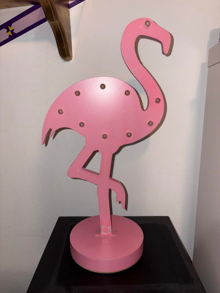 Flamingo lamp, Huis en Inrichting, Ophalen, Zo goed als nieuw
