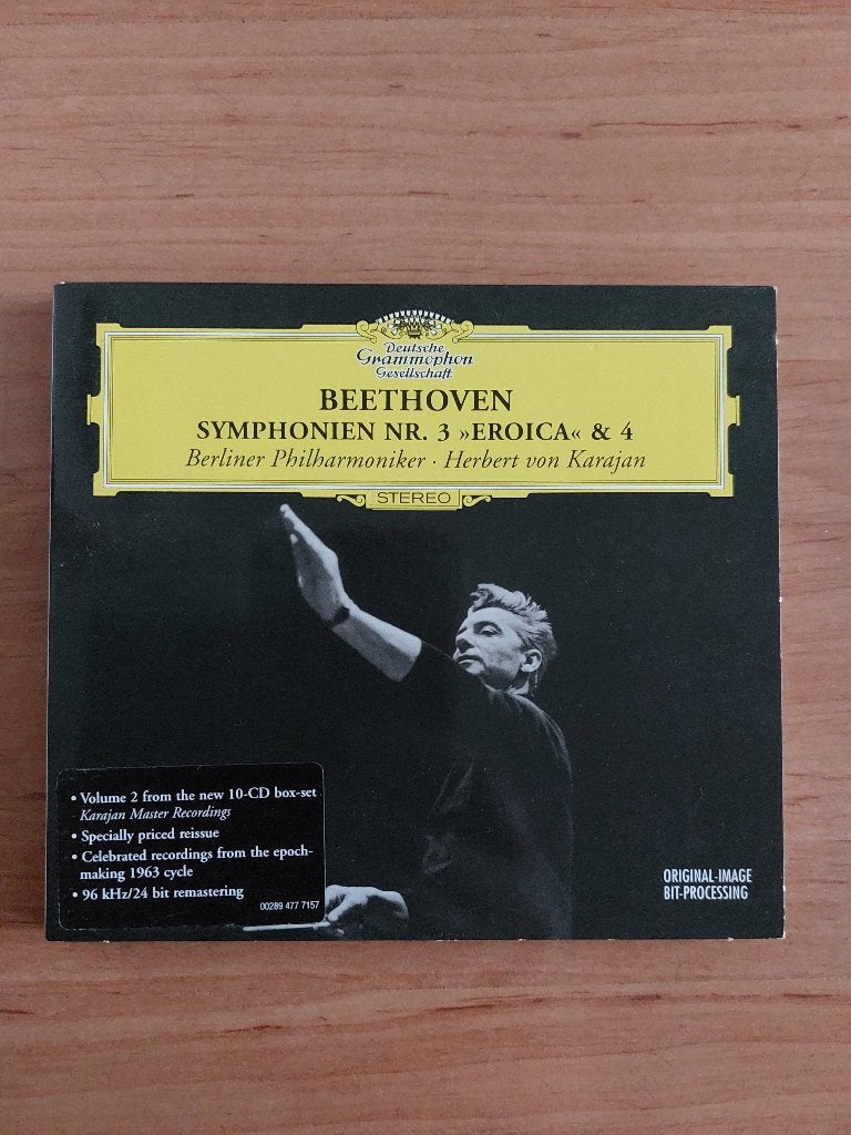 Te koop: 3 CD's Beethoven Symphony 3, 4, 5, 6, 7, 8 en 9, Cd's en Dvd's, Symfonie, Ophalen of Verzenden, Zo goed als nieuw, Classicisme