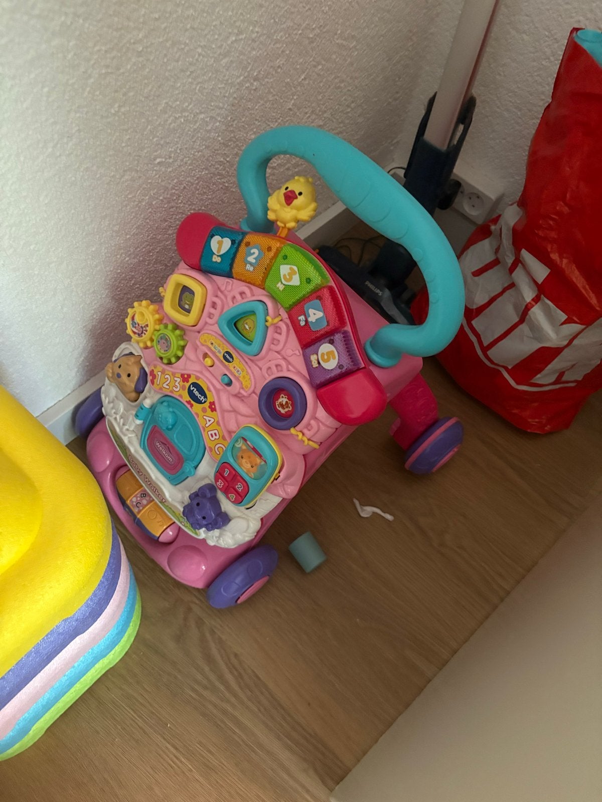 VTech Baby Walker Roze - Interactieve Loopwagen, Ophalen, Gebruikt, Overige typen, Met licht