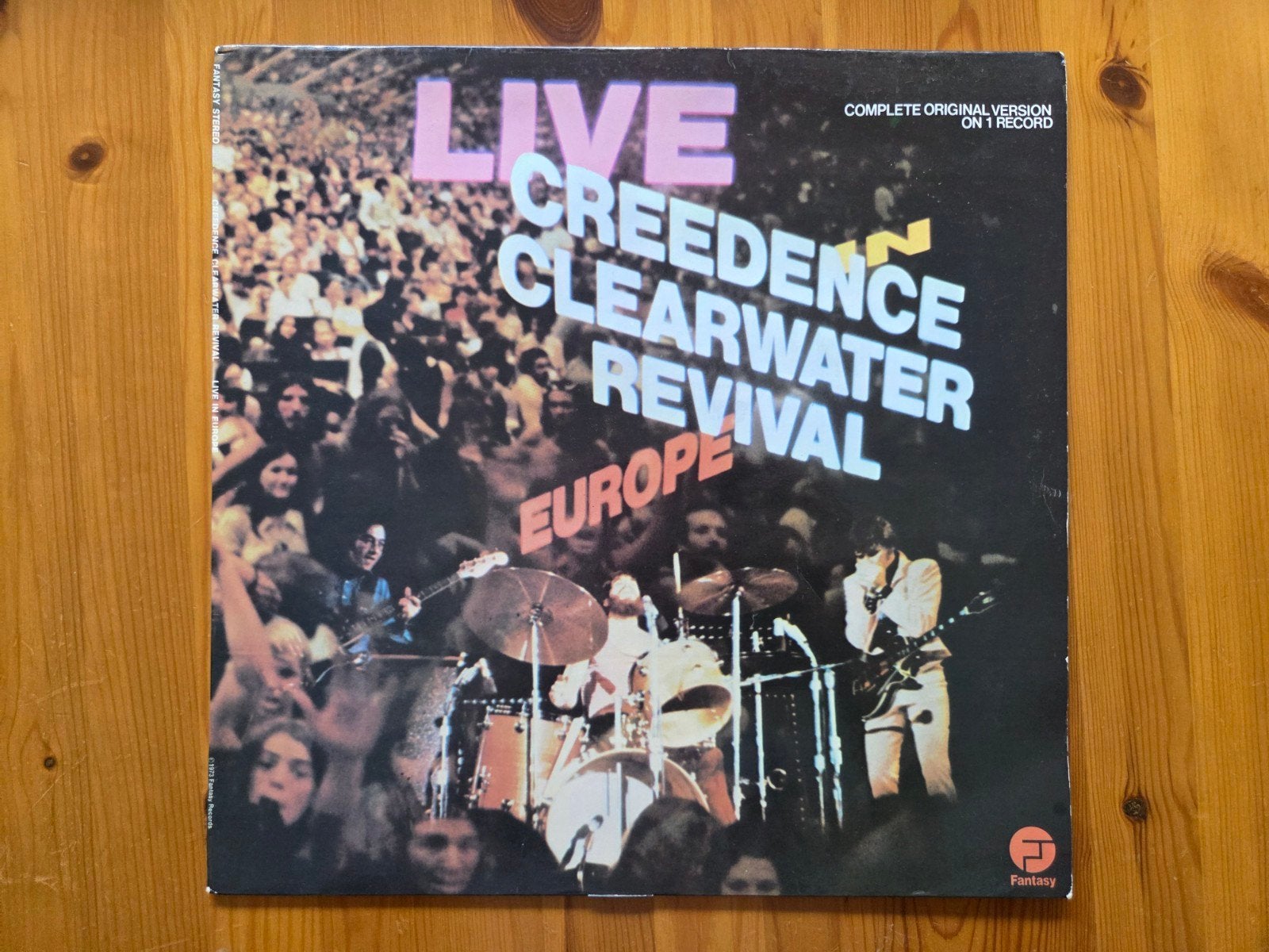 Creedence Clearwater Revival Live in Europe, Cd's en Dvd's, Vinyl | Rock, Ophalen of Verzenden, Gebruikt, 12 inch, Poprock
