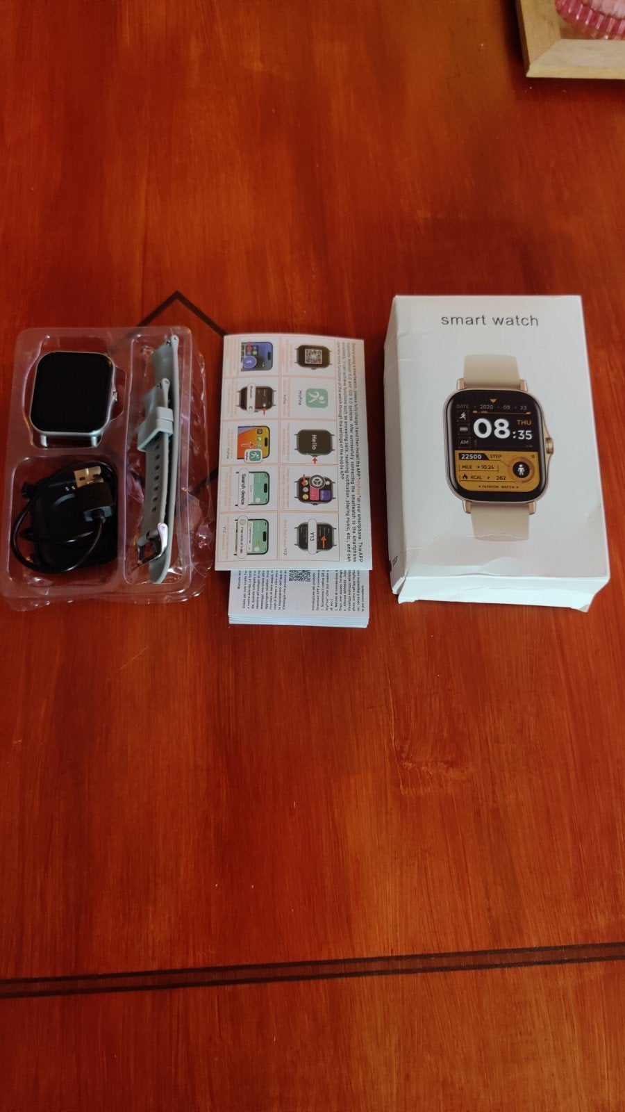 Te koop Generic smartwatch, Ophalen of Verzenden, Nieuw, Grijs, Android