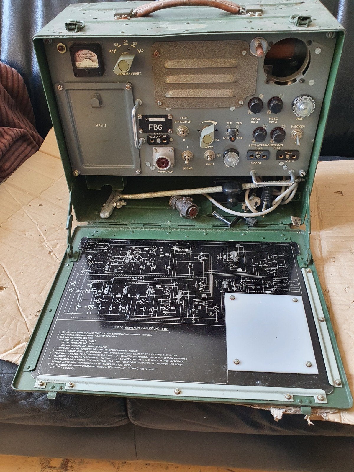 ex USSR,  afstandbediening radio, Ophalen of Verzenden, Landmacht, Amerika
