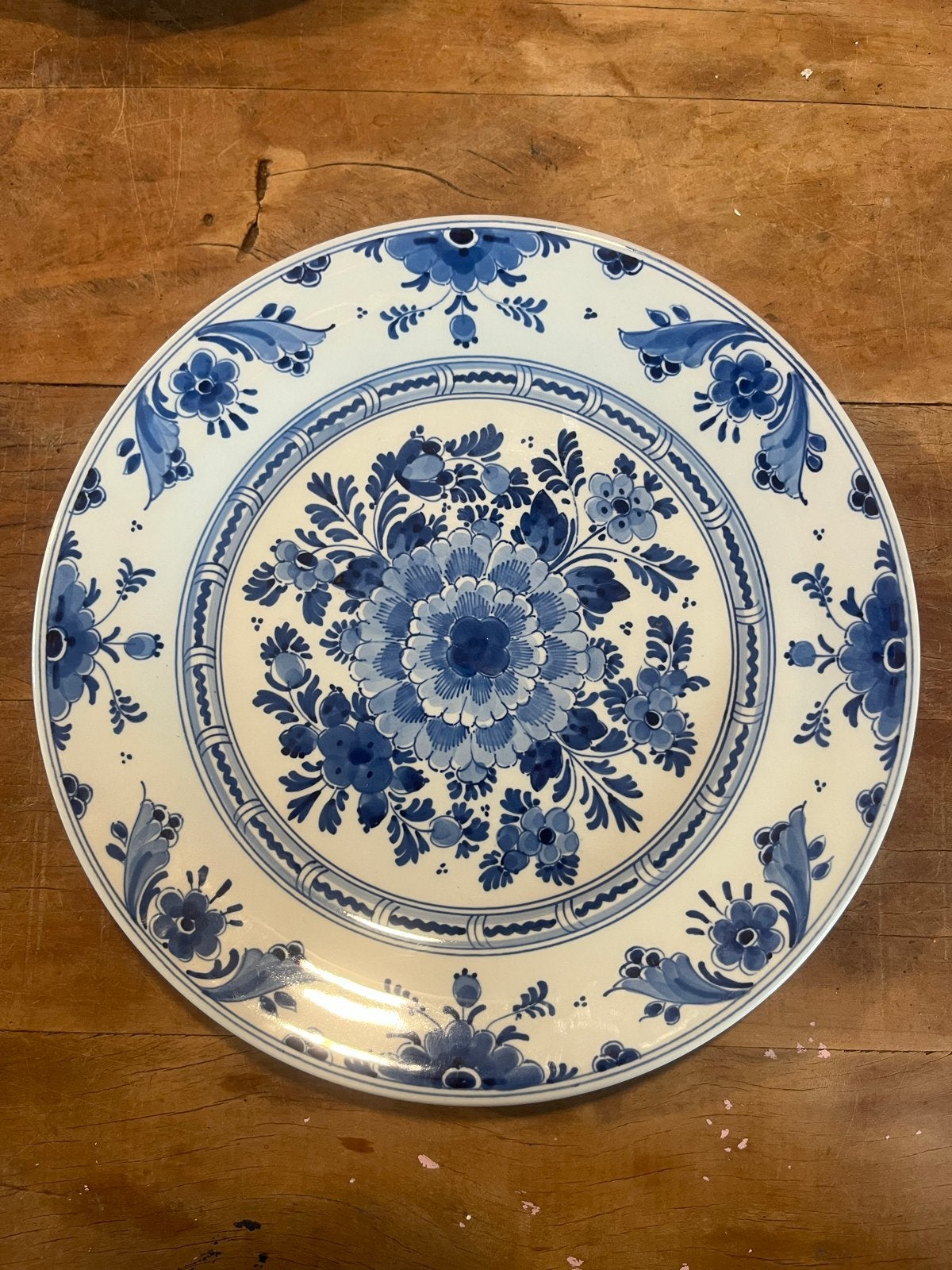 Royal Delft Handgeschilderd Wandbord - Jaren '70, Ophalen of Verzenden