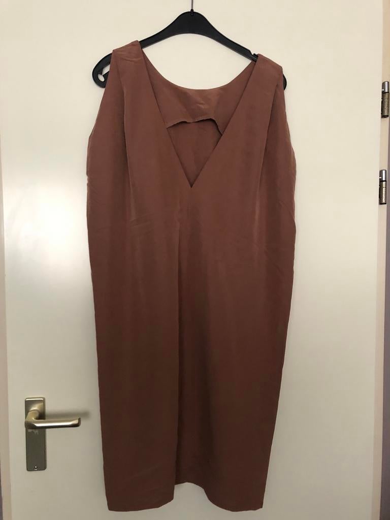 Kimm jurk maat L, Kleding | Dames, Bruin, Maat 42/44 (L), Nieuw, Ophalen of Verzenden
