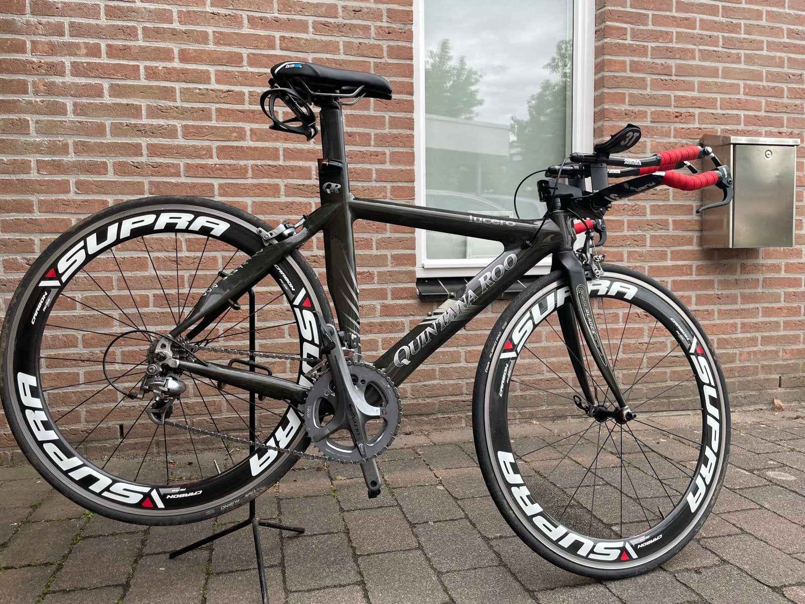 Quintana Roo Lucero Triathlonfiets - Carbon, Shimano 105, Fietsen en Brommers, Fietsen | Racefietsen, 28 inch, Gebruikt, Carbon