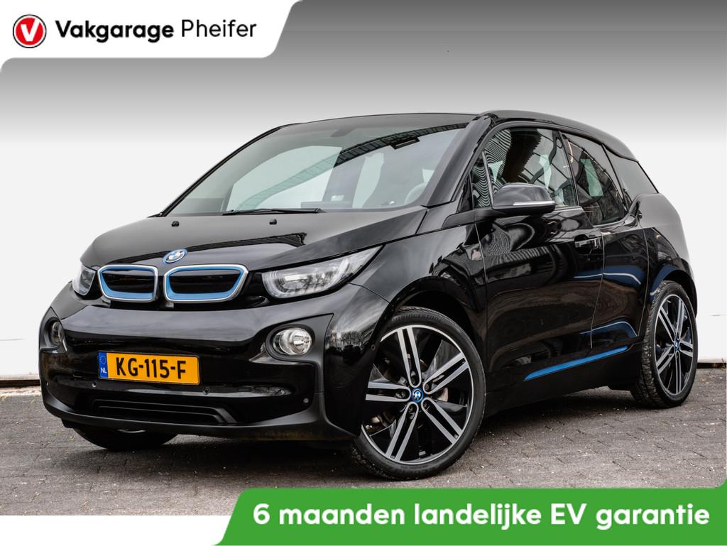 BMW i3 Basis 94Ah 33 kWh SOH 86% Elek. panoramadak/ Camera/, Auto's, BMW, Automaat, Achterwielaandrijving, Gebruikt, 300 km