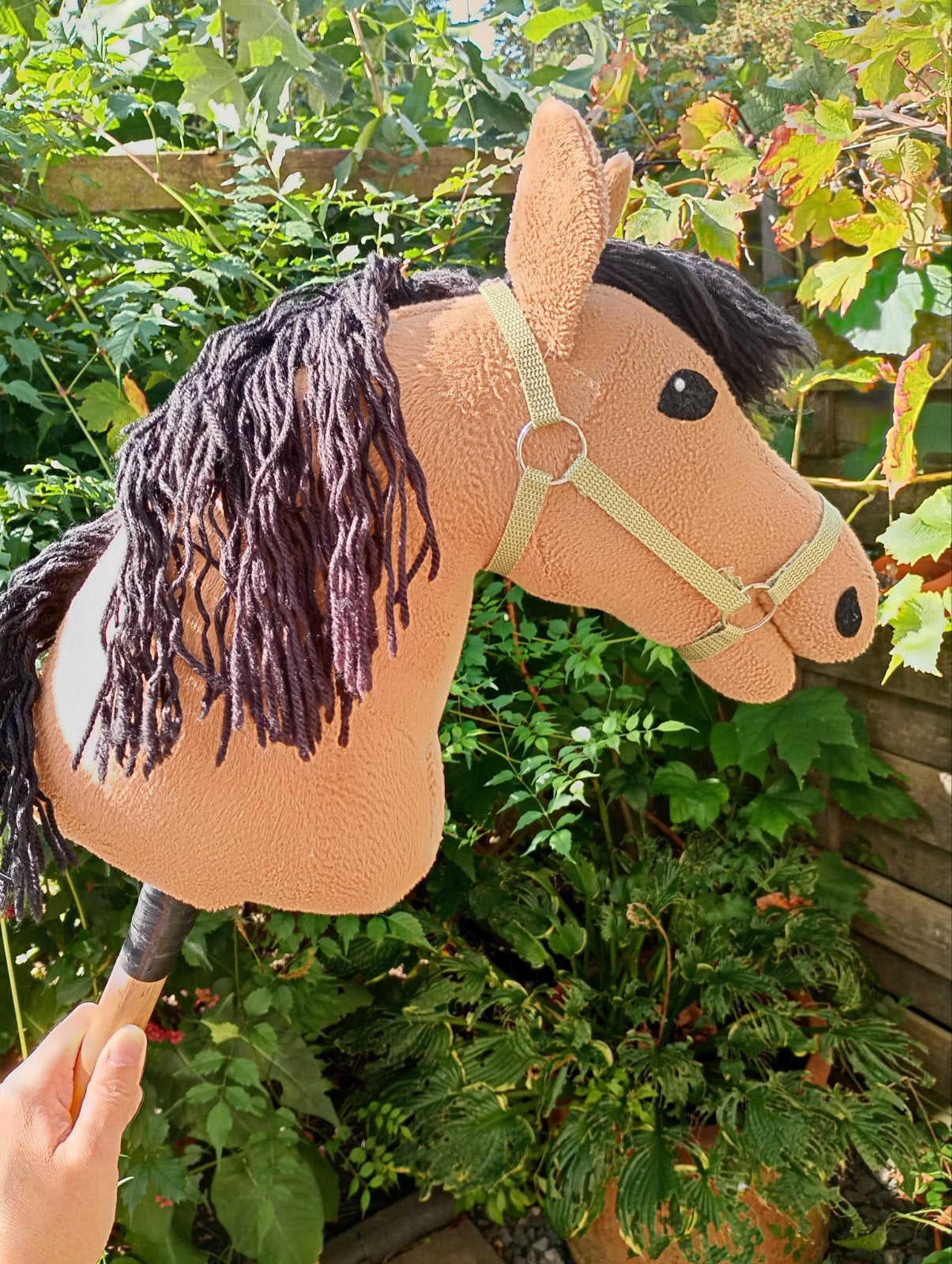 lieve kastanjebruine hobbyhorse, Ophalen of Verzenden, Jongen of Meisje
