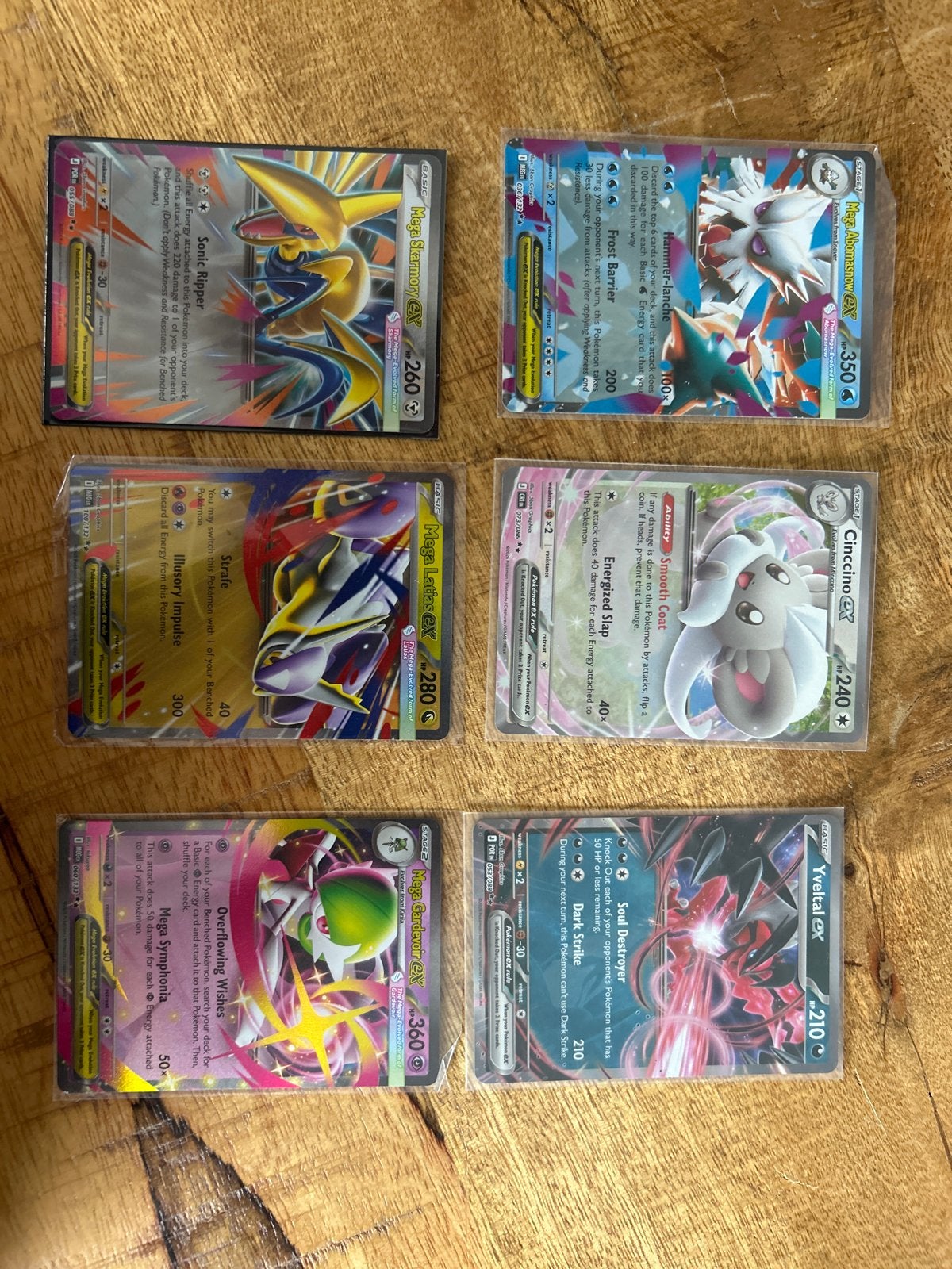 Pokémon Kaarten EX/GX - Mega Skarmory, Latias, Gardevoir, Ophalen of Verzenden, Gebruikt, Meerdere kaarten