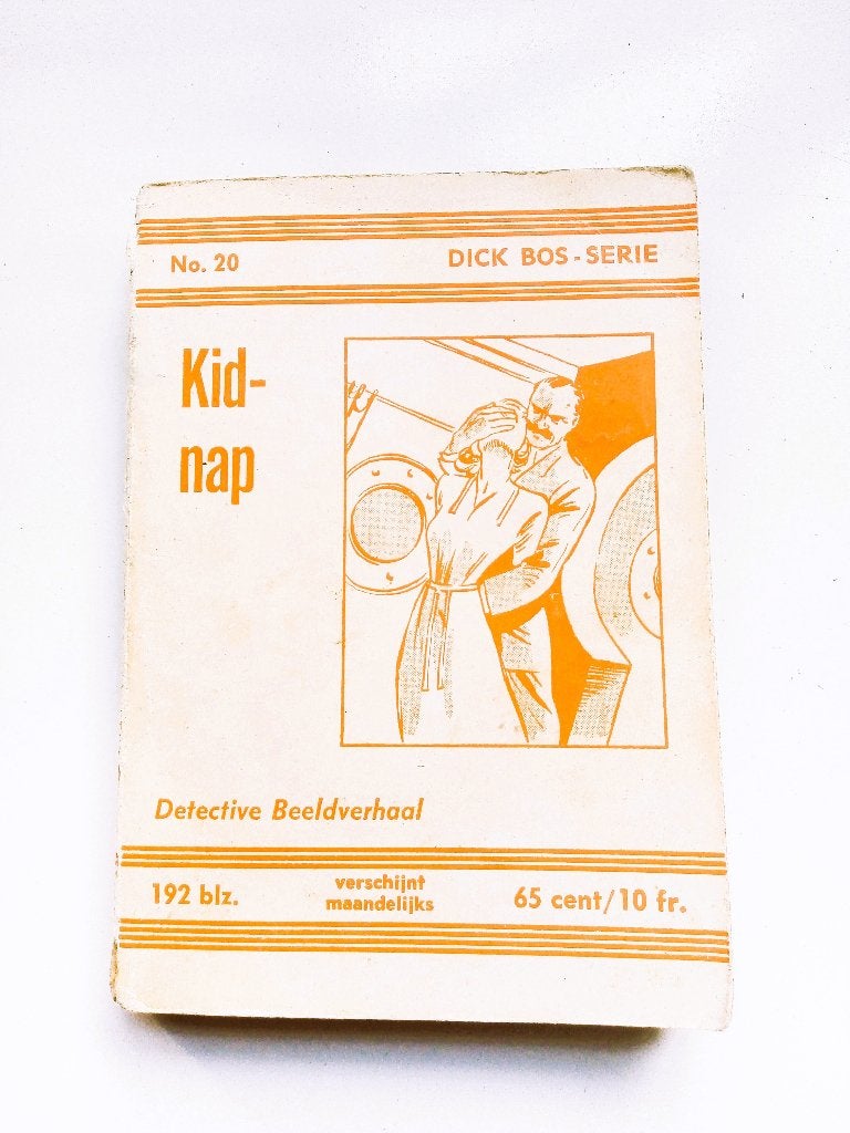 dick bos nr.20 *1963*-kidnap/nooit gedacht, Boeken, Gelezen, Alfred Mazure, Eén stripboek, Ophalen of Verzenden