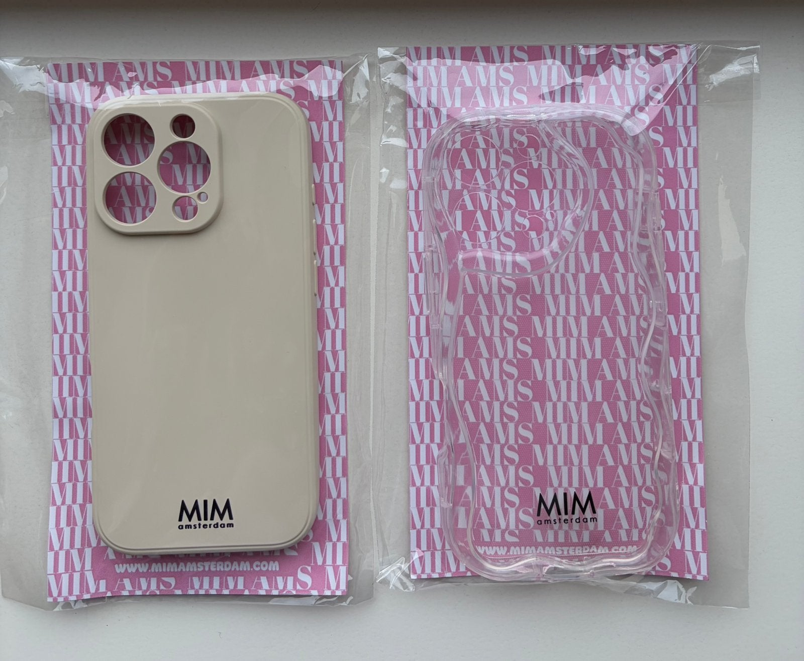 MIM Amsterdam telefoonhoesjes iPhone 16 Pro - Nieuw, Ophalen of Verzenden, Nieuw