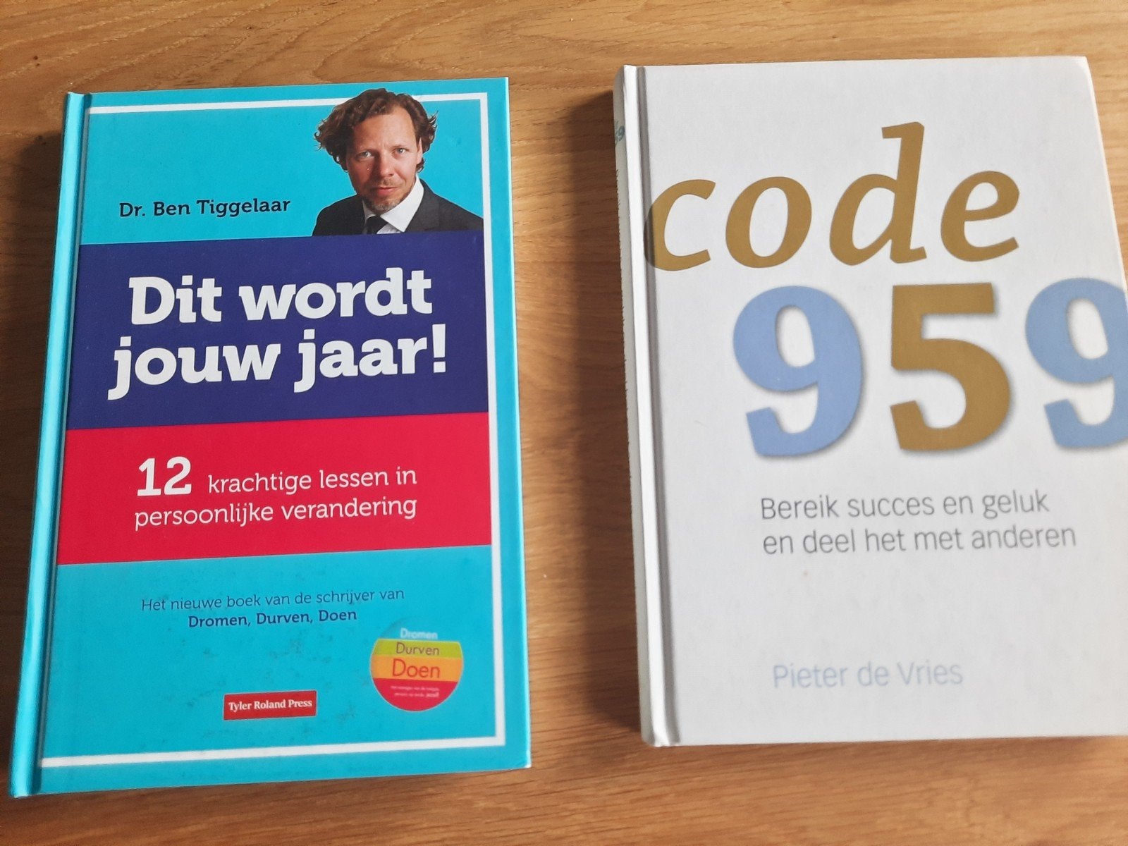 1.Ben Tiggelaar 2. Pieter de Vries  Samen voor 12,50, Ophalen of Verzenden, Zo goed als nieuw