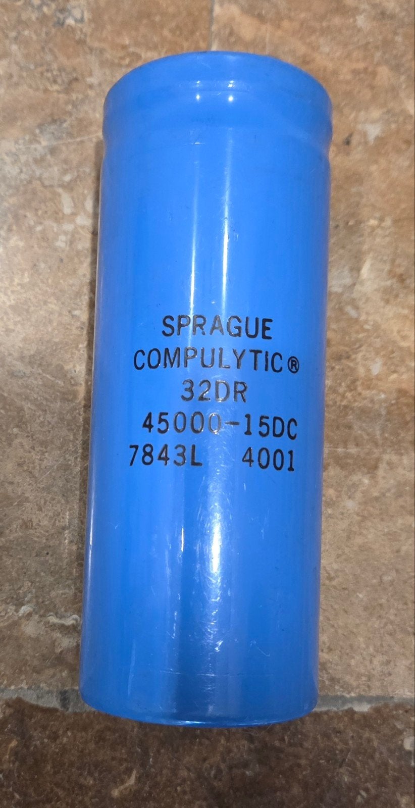 Sprague 45000 uF 15 V condensator (audio), Ophalen of Verzenden, Zo goed als nieuw