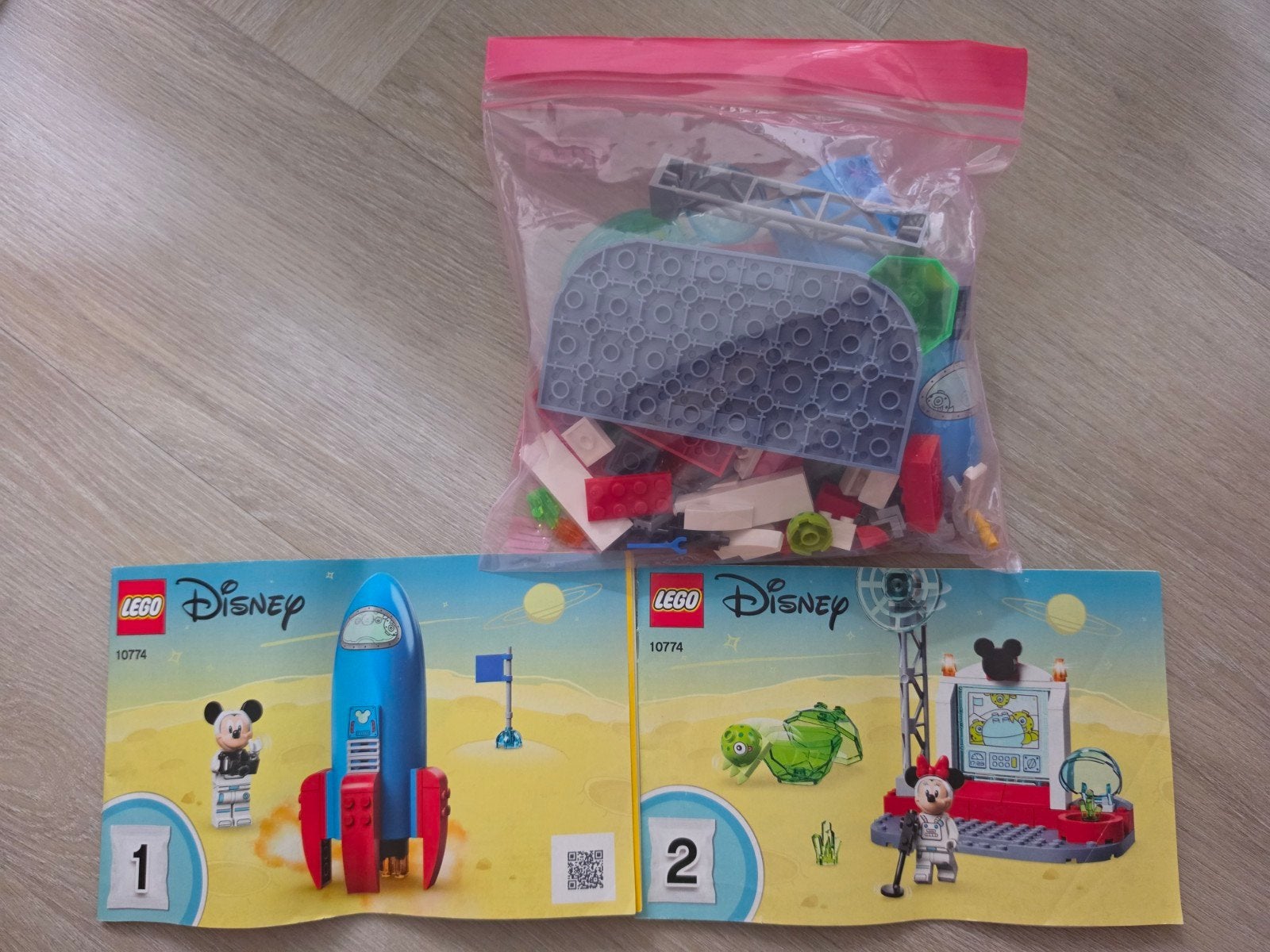 LEGO Disney Mickey & Friends Ruimteraket 10774, Ophalen of Verzenden, Zo goed als nieuw, Overige merken