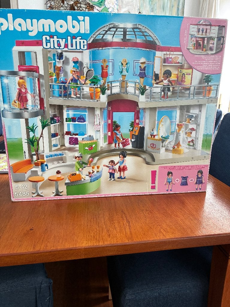 Playmobil City Life Groot Winkelcentrum 5485, Ophalen, Zo goed als nieuw