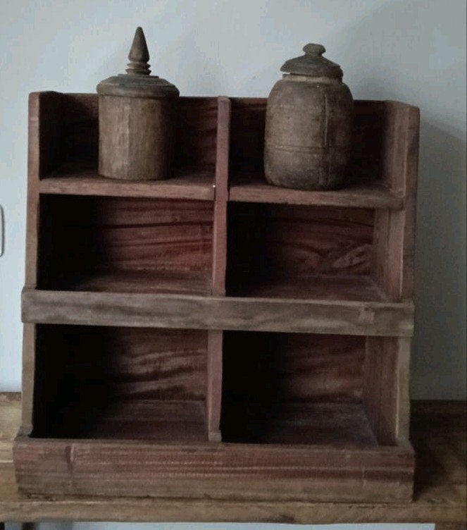 Grote zware sobere/luksa/brocante/India gruttersbak, Huis en Inrichting, Overige typen, Ophalen of Verzenden, Zo goed als nieuw