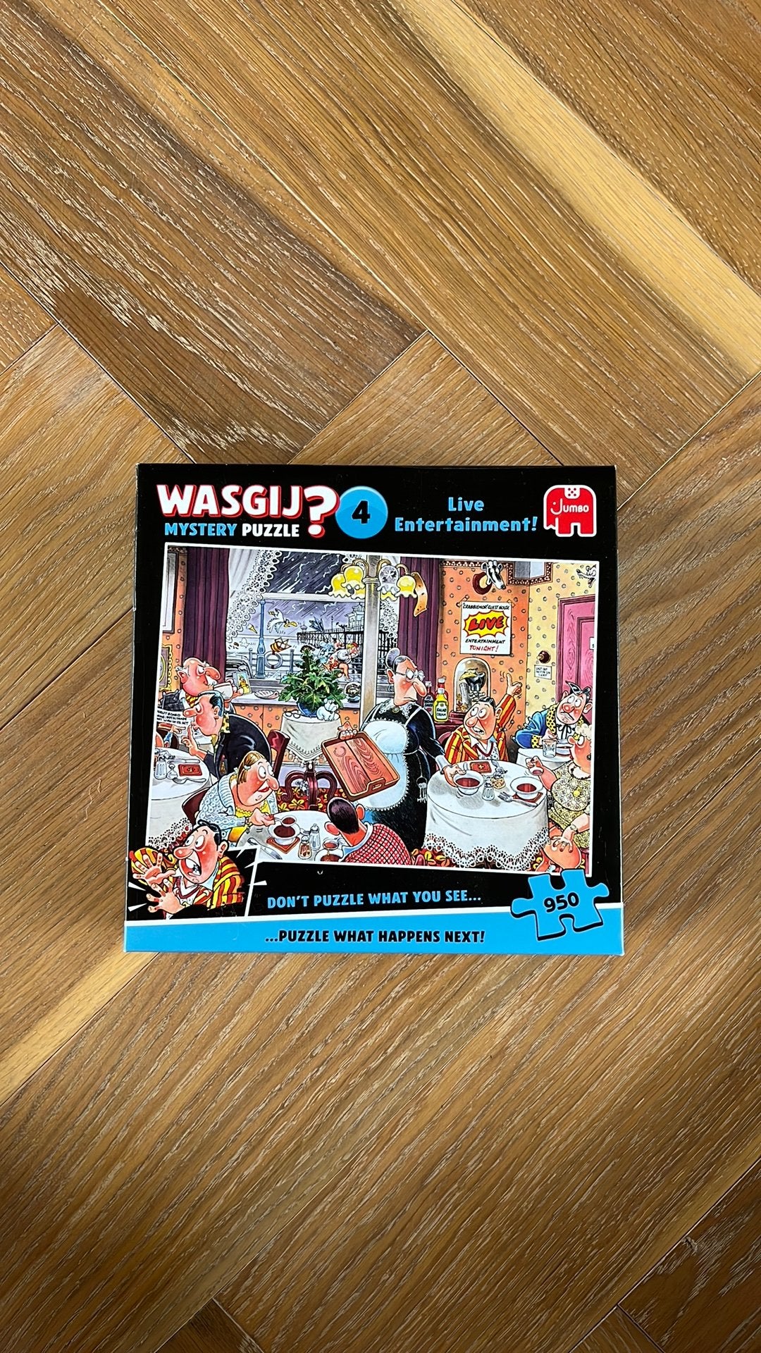 Wasgij puzzel 950 stukjes, Ophalen of Verzenden, 500 t/m 1500 stukjes, Zo goed als nieuw