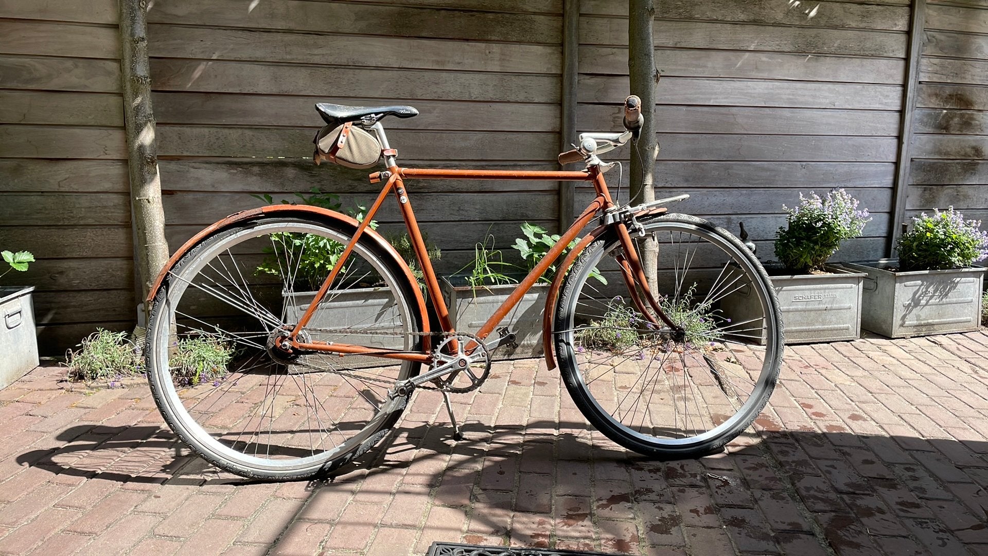 Retro bike Abici Italia maat M, 51 tot 55 cm, Ophalen, Terugtraprem, Jaren '60 of nieuwer