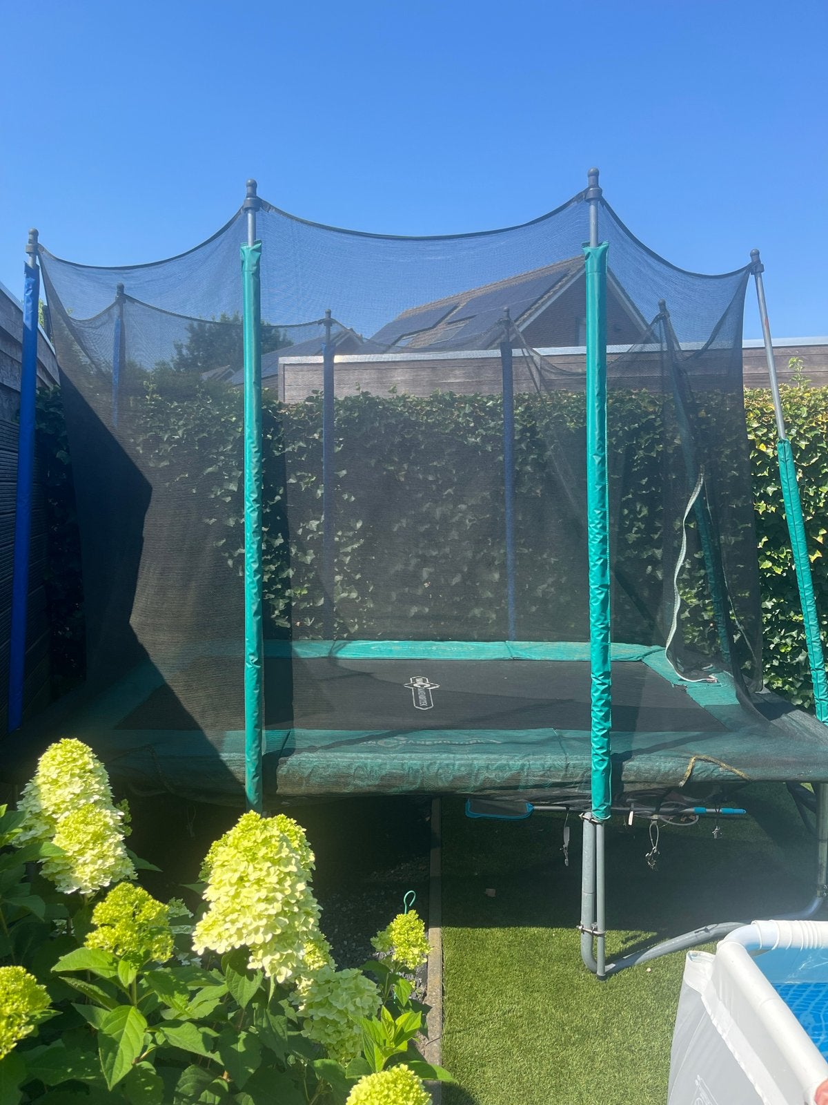 Van Cranenbroek Trampoline met Veiligheidsnet, Ophalen, Gebruikt