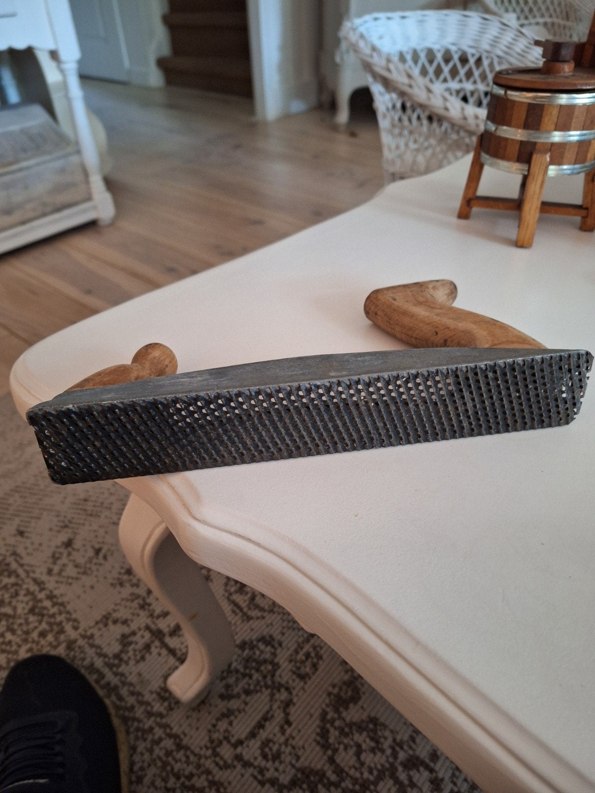 Vijl/Rasp met houten handvatten, Ophalen of Verzenden, Gebruikt, Vijl/Rasp, Overige merken