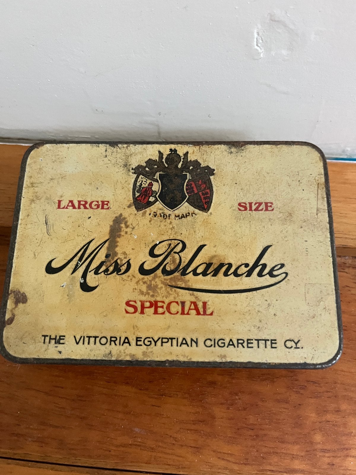 Blik sigaretten Miss Blanche, Verzamelen, Blikken, Ophalen of Verzenden, Gebruikt