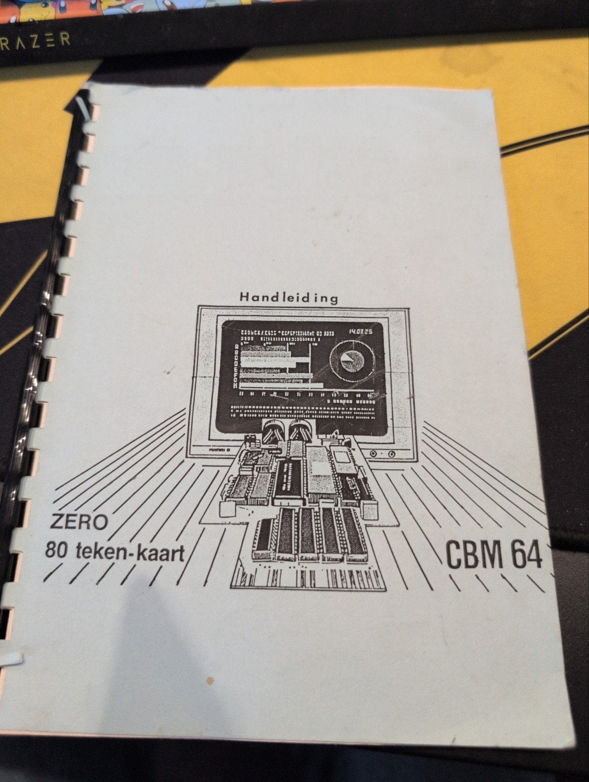 Handleiding ZERO 80 teken-kaart CBM 64, Computers en Software, Vintage Computers, Ophalen of Verzenden, ZERO
