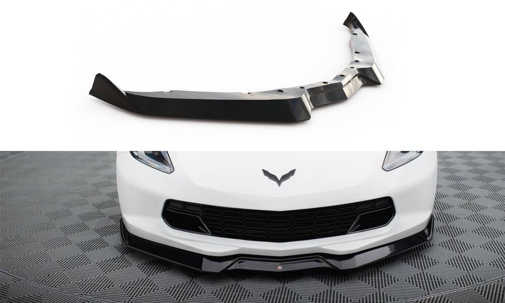 Voorlip sideskirt diffuser spoiler - Corvette C7 13-19, Ophalen of Verzenden