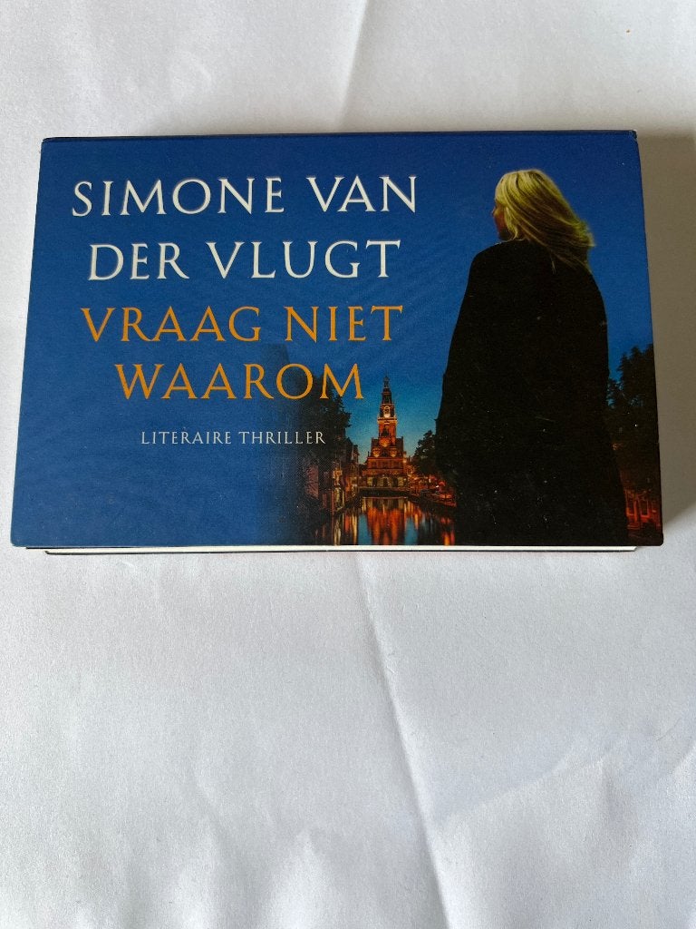 Simone van der Vlugt – Vraag Niet Waarom Dwarsligger 314, Ophalen of Verzenden, Zo goed als nieuw, Simone van der Vlugt, Nederland