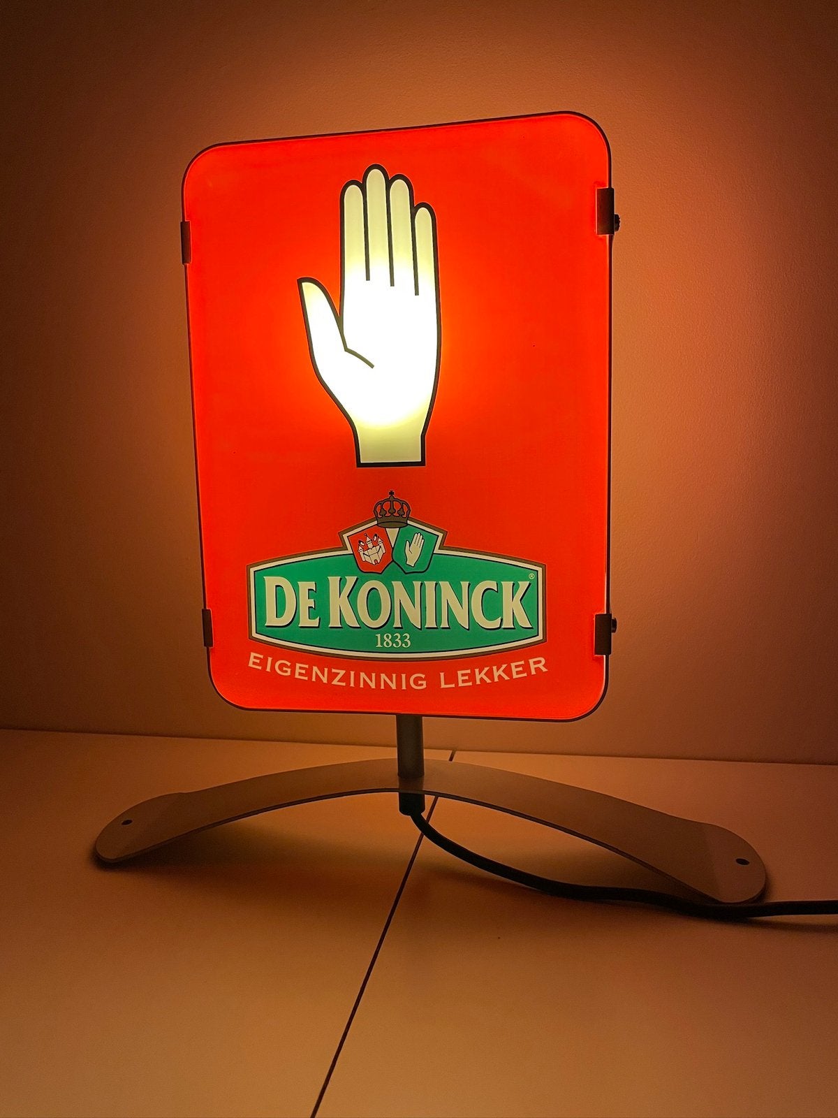 De Koninck lichtbakje, Ophalen of Verzenden, Zo goed als nieuw, Lichtbak of (neon) lamp