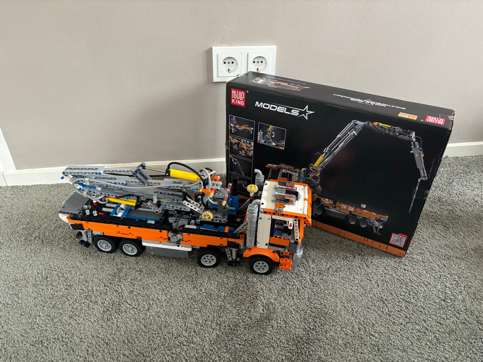 Mould King Models Kraanwagen - Technic Bouwset, Ophalen, Zo goed als nieuw, Overige merken