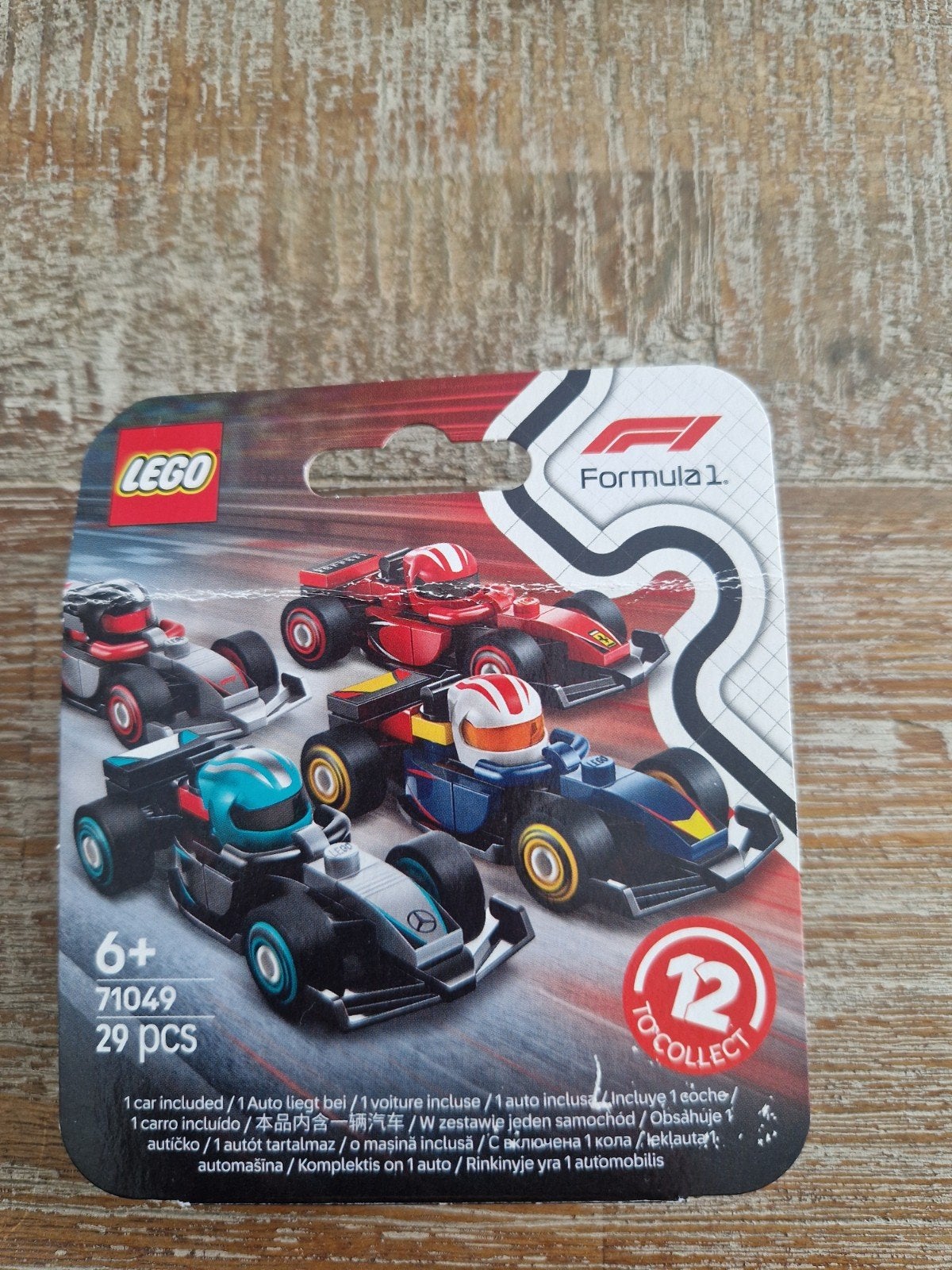 LEGO Speed Champions Formule 1 Racewagen Minifiguur 71049, Verzenden, Lego, Nieuw, Speed Champions