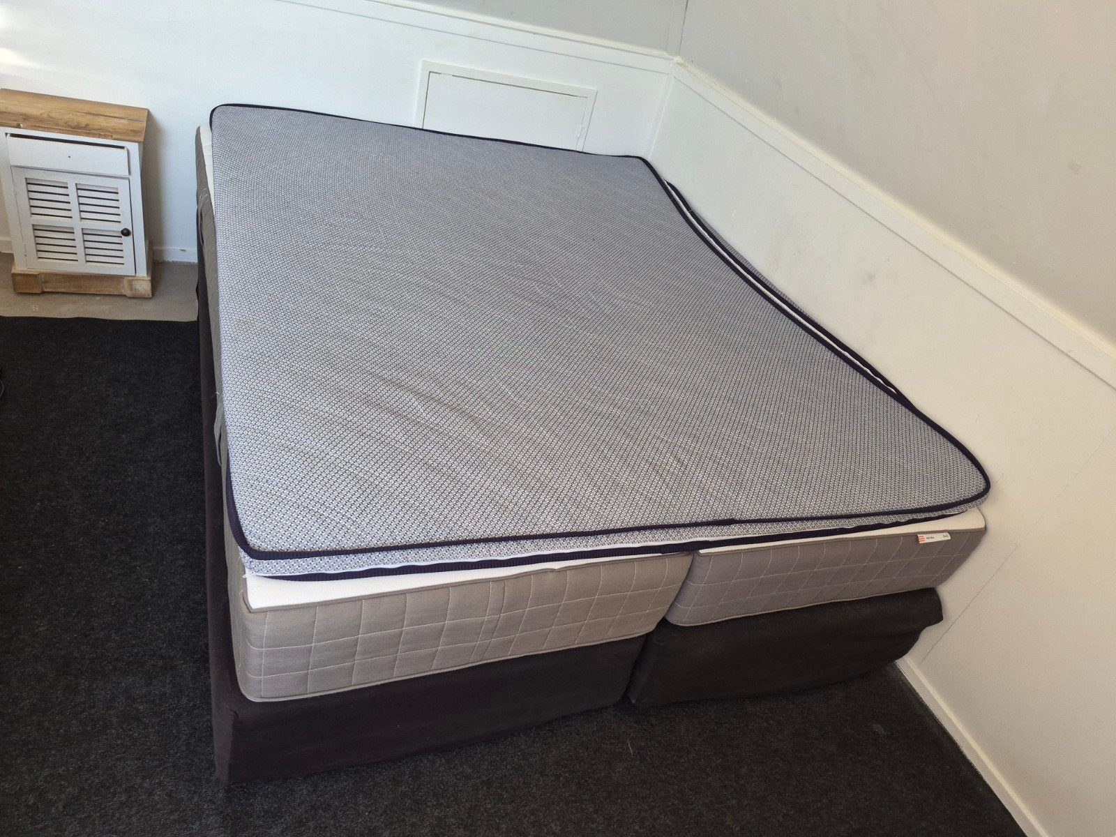 Comfortabel tweepersoonsbed 160x200 cm - Zo goed als nieuw, Huis en Inrichting, Slaapkamer | Bedden, Ophalen, Tweepersoons, Zo goed als nieuw