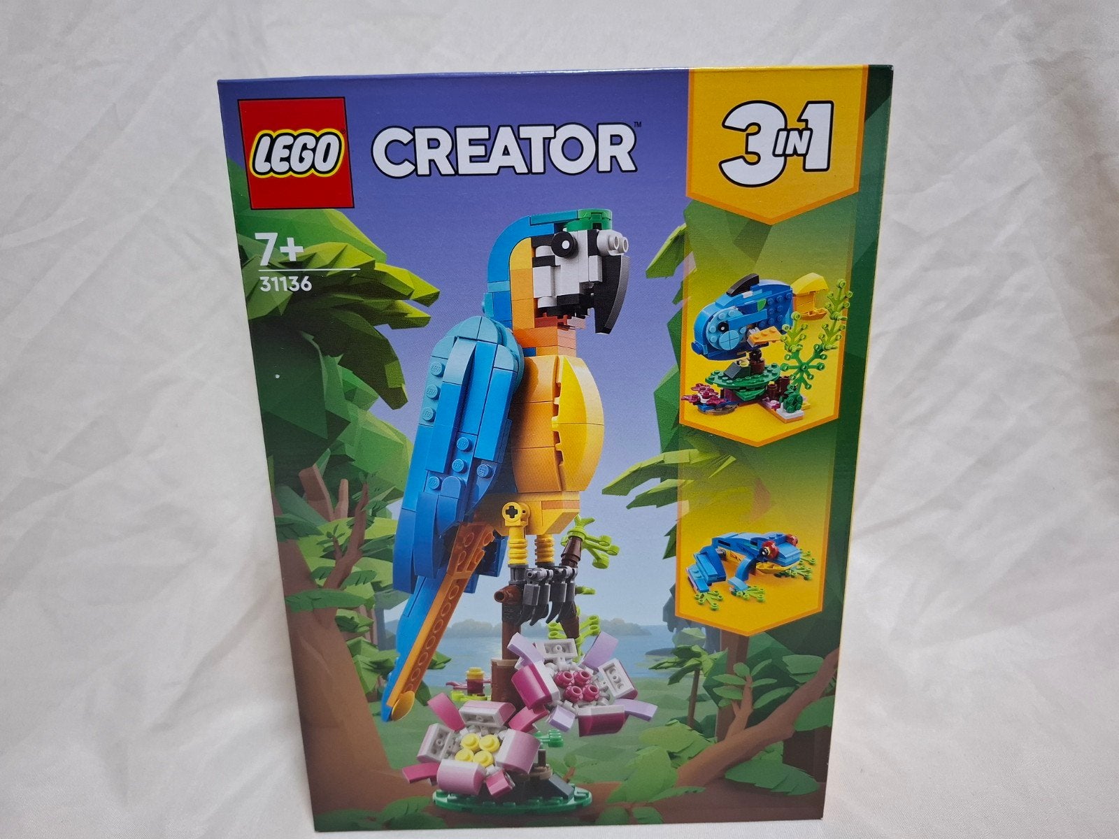 Lego Creator 31136 Exotische Papegaai 3-in-1 Nieuw, Lego, Nieuw, Ophalen of Verzenden, Ongeopend/sealed
