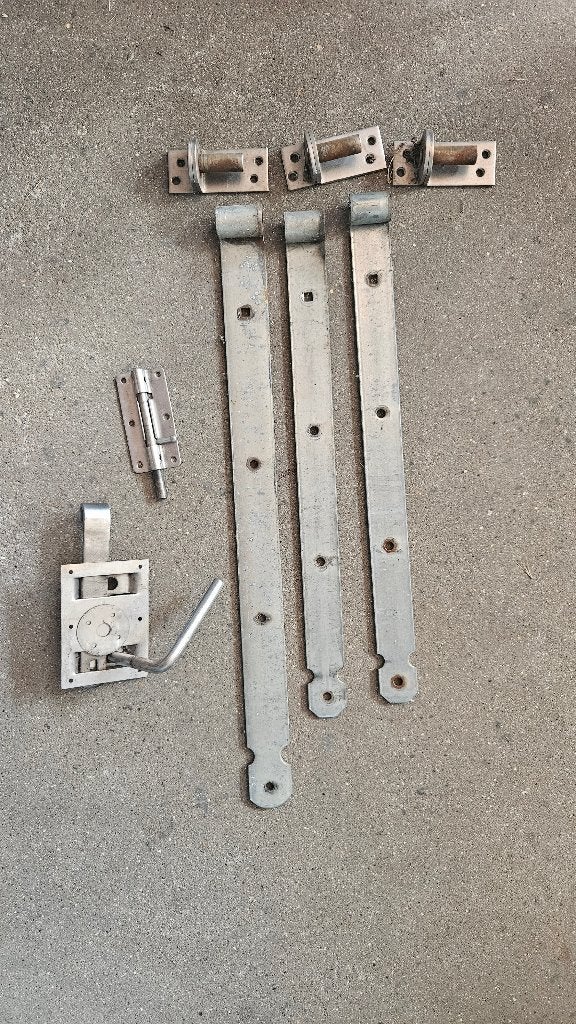 Poort beslag, Tuin en Terras, Tuinpoorten, Ophalen, Gebruikt, Draaipoort, 150 tot 200 cm