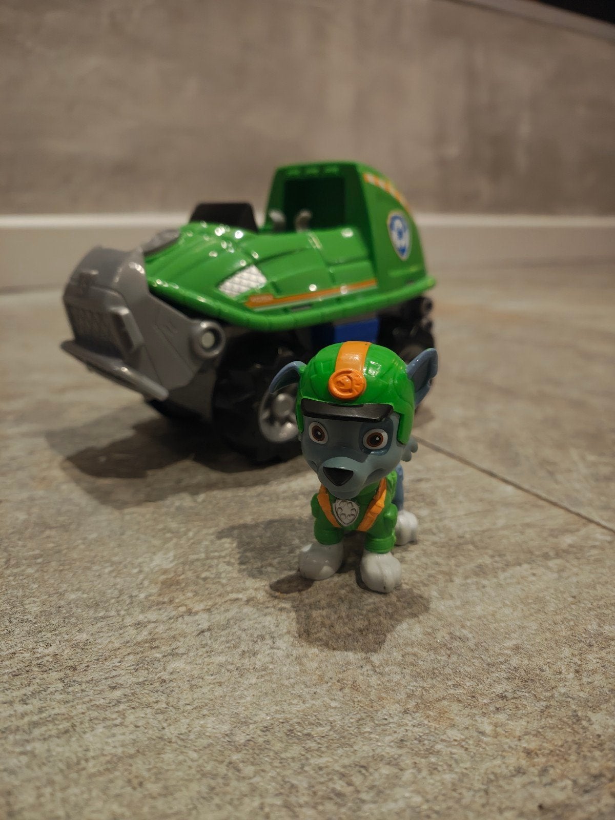 Paw Patrol - Rocky's Recycling Truck met figuur, Ophalen of Verzenden, Gebruikt