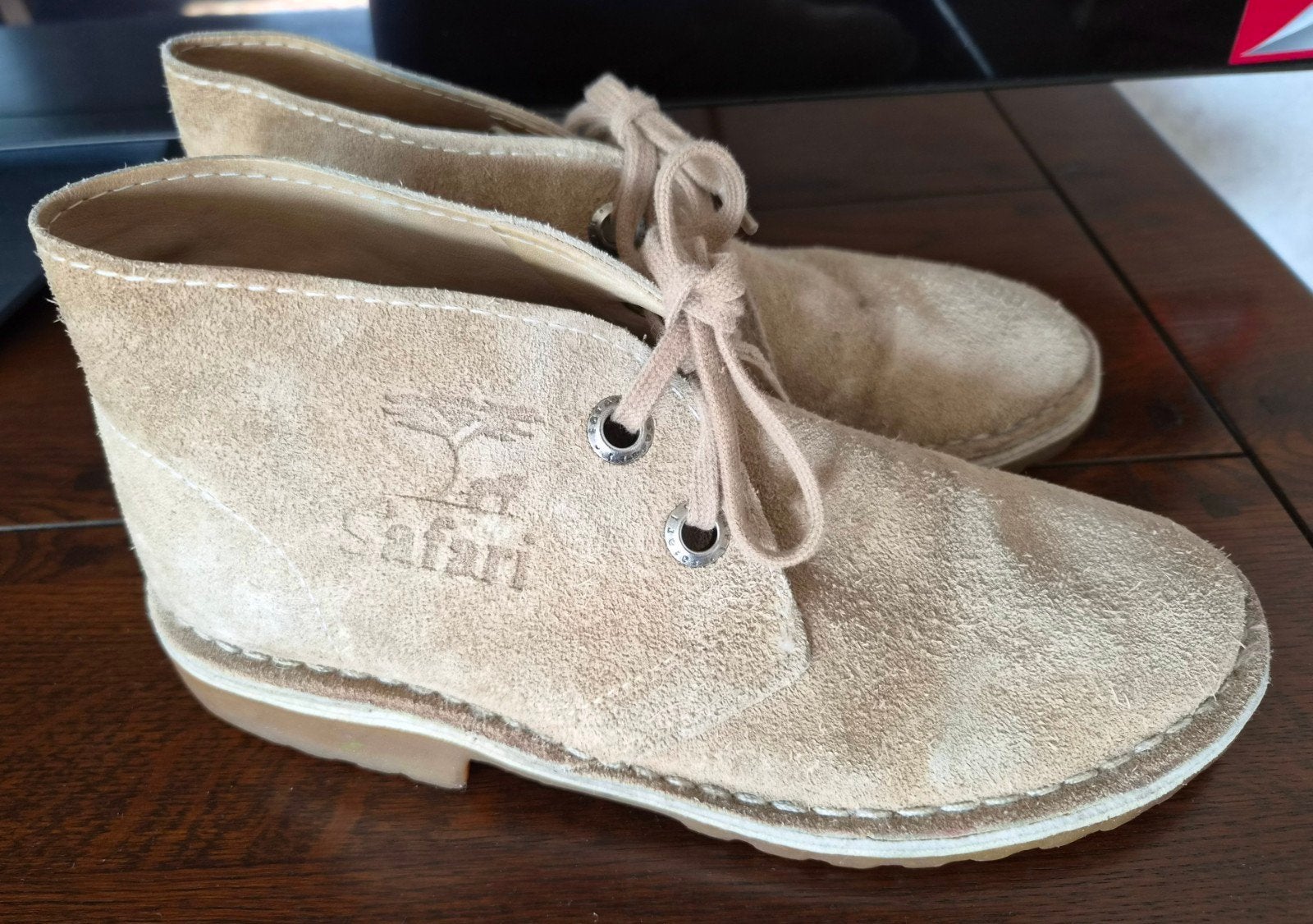 Safari boots maat 41, Safari, Ophalen of Verzenden, Beige, Lage of Enkellaarzen