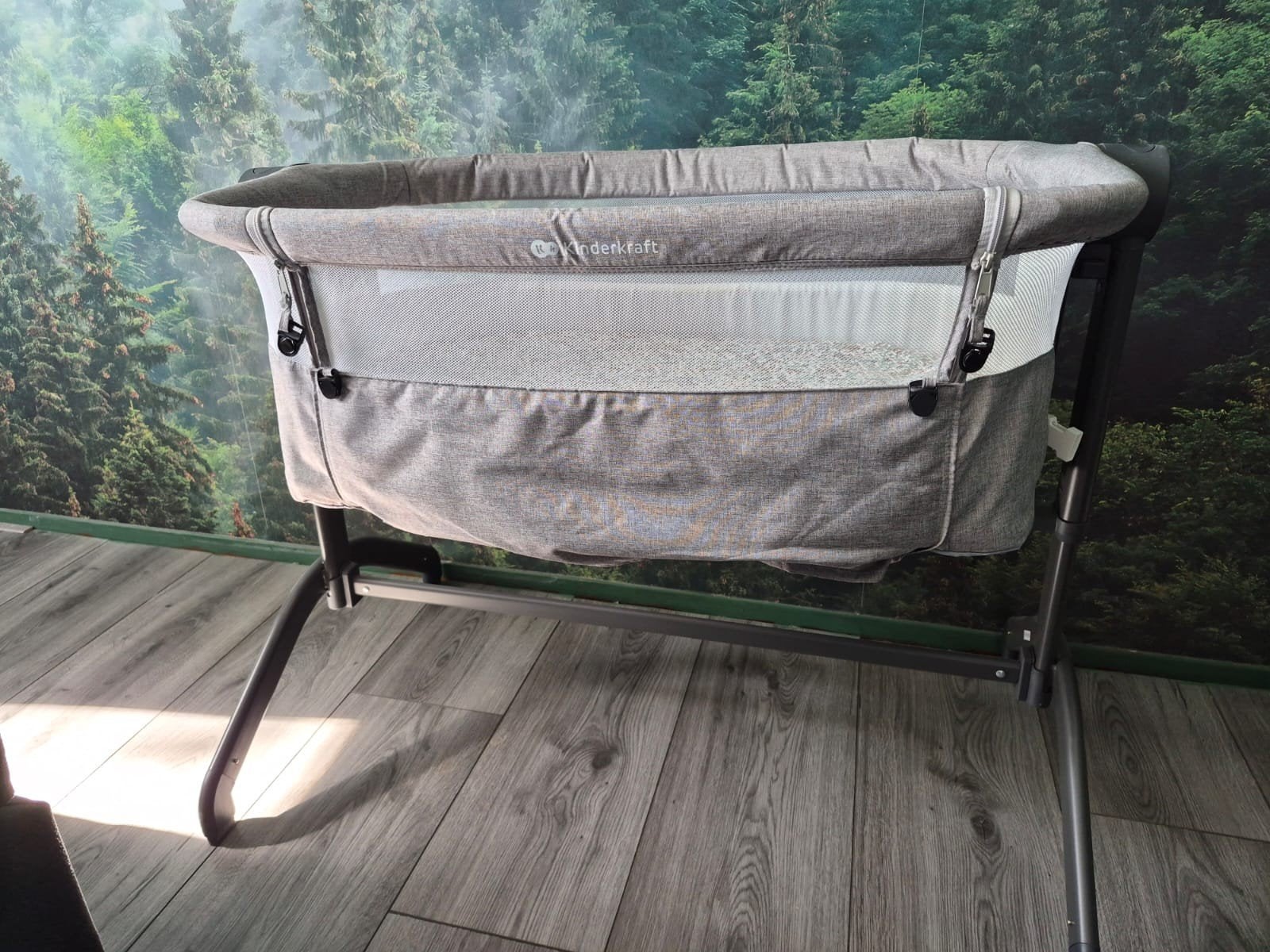 Fijne Co-Sleeper met reflux standen, Ophalen, Zo goed als nieuw, Ledikant