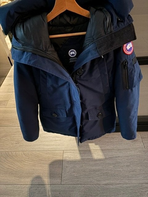 Canada Goose blauw dames winterjas mt M, Blauw, Canada Goose, Zo goed als nieuw, Ophalen
