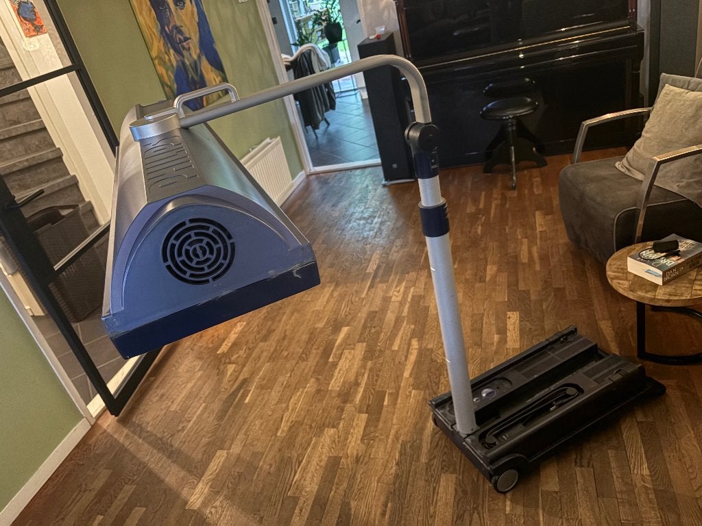 Philips sunmobile 824, Ophalen, Gebruikt, Zonnebank enkelzijdig, Minder dan 10 lampen