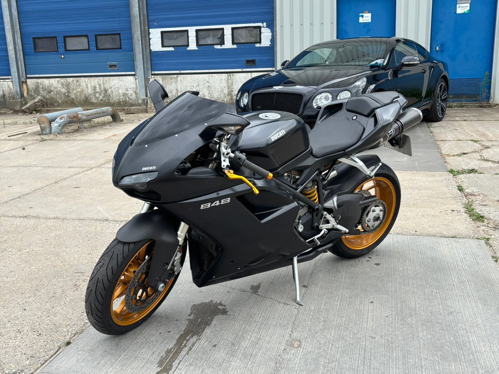 Ducati 848 met Termignoni., 2 cilinders, Motorrijbewijs A, Gebruikt, Meer dan 35 kW
