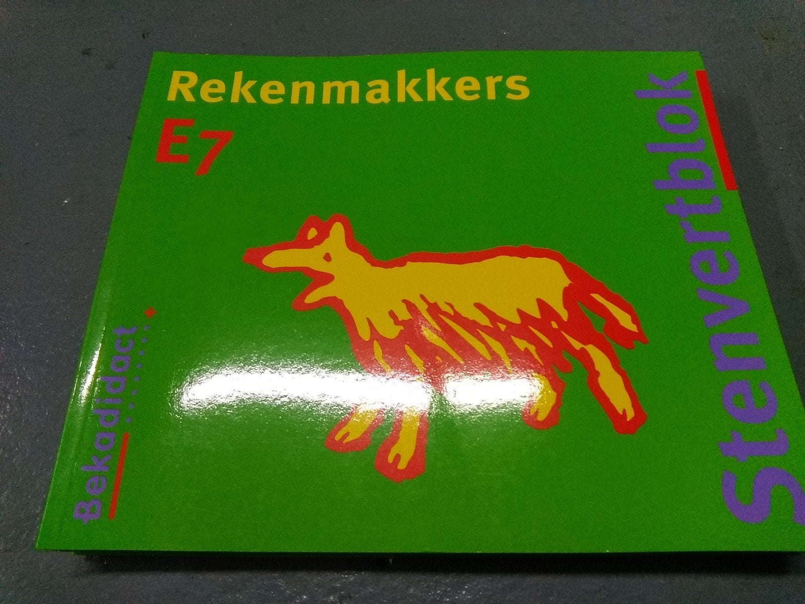 6x Rekenmakkers E7 Stenenblok Bekadidact, Ophalen of Verzenden, Gelezen, Overige niveaus, Wiskunde A