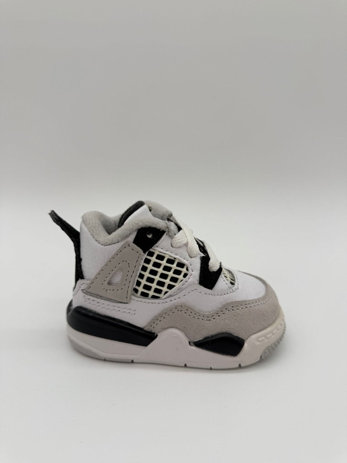 Jordan 4 Retro Military Black (TD) - Maat 17 - DS, Schoentjes, Jongetje of Meisje, ., Nieuw