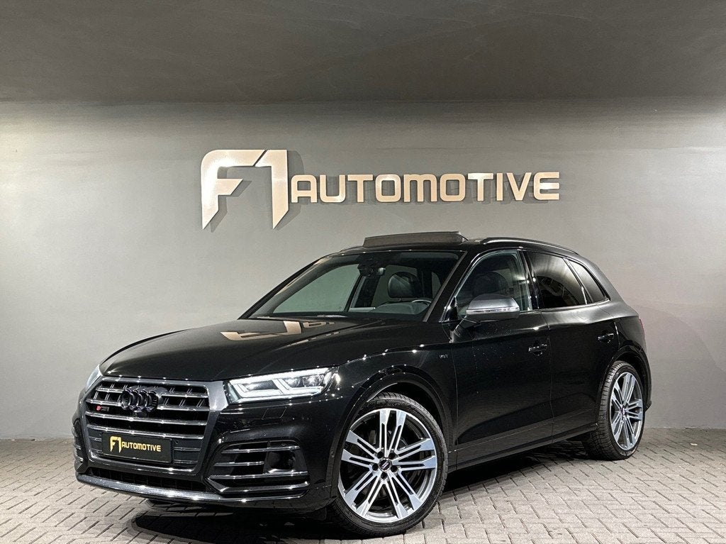 Audi SQ5 3.0 TFSI quattro Pro Line+ Pano|RS Seat|B&O|Massage, Auto's, Audi, Automaat, Gebruikt, 2995 cc, Zwart