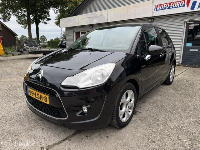 Citroen C3 1.6 VTi Volautomaat Exclusive, Auto's, Gebruikt, Zwart, 4 cilinders, 570 kg