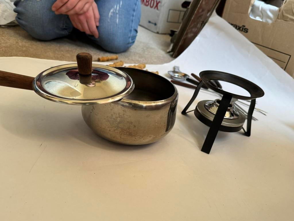 vintage theepot, Ophalen, Overige materialen, Gebruikt, Overige typen