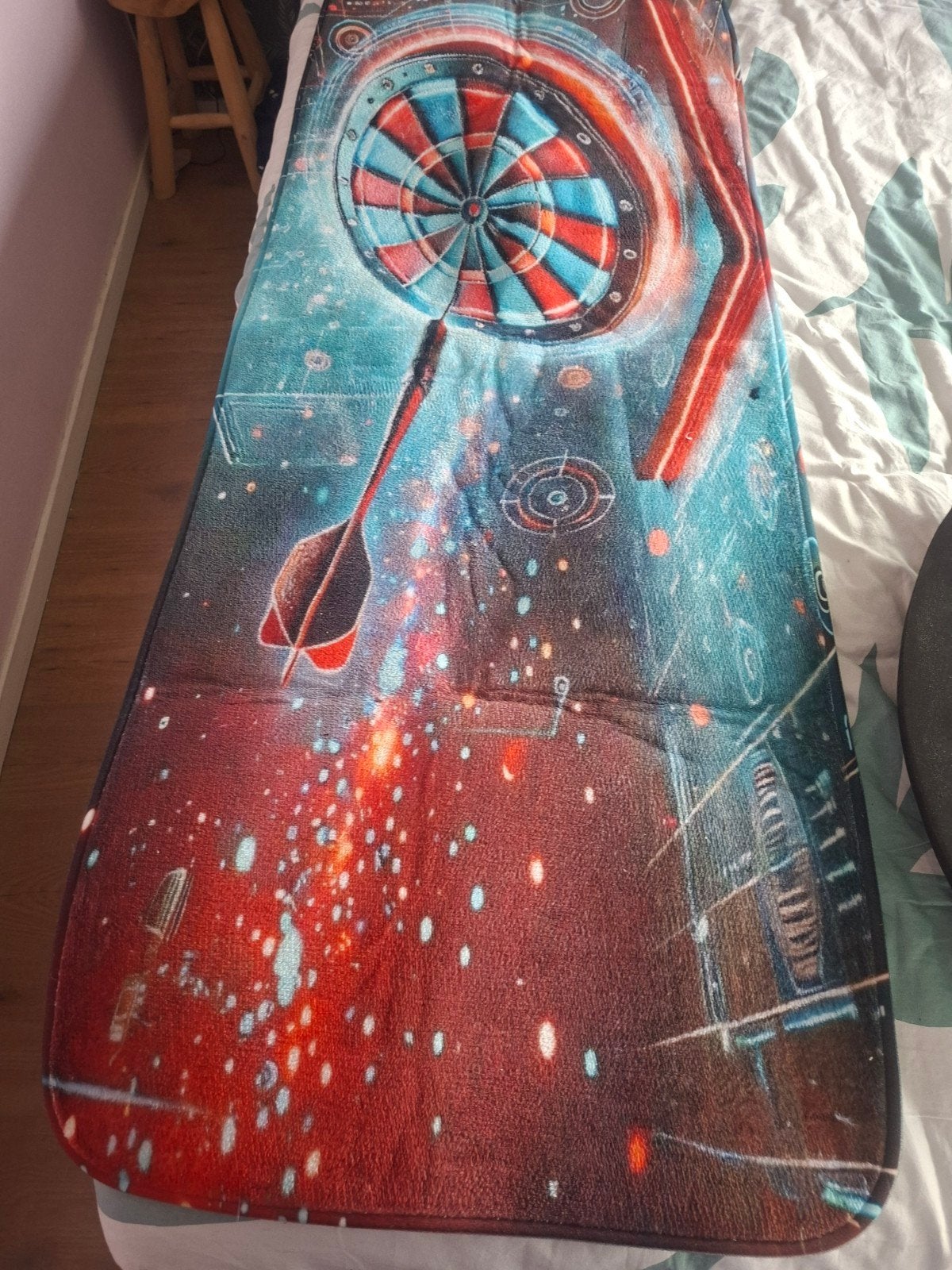 Dartmat en dartbord surround ring, Ophalen of Verzenden, Zo goed als nieuw, Overige typen