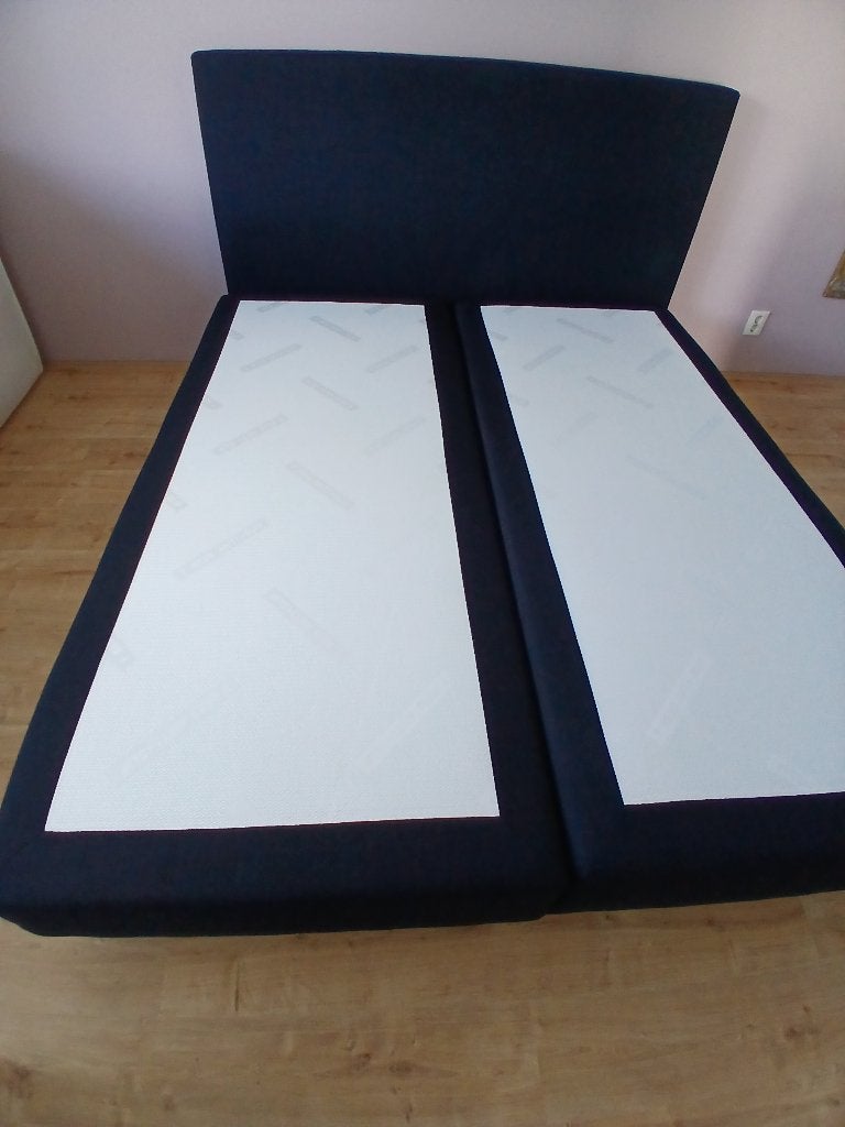 Boxspring (ophalen 30 september), Huis en Inrichting, Slaapkamer | Boxsprings, Ophalen, Gebruikt, Tweepersoons, 180 cm