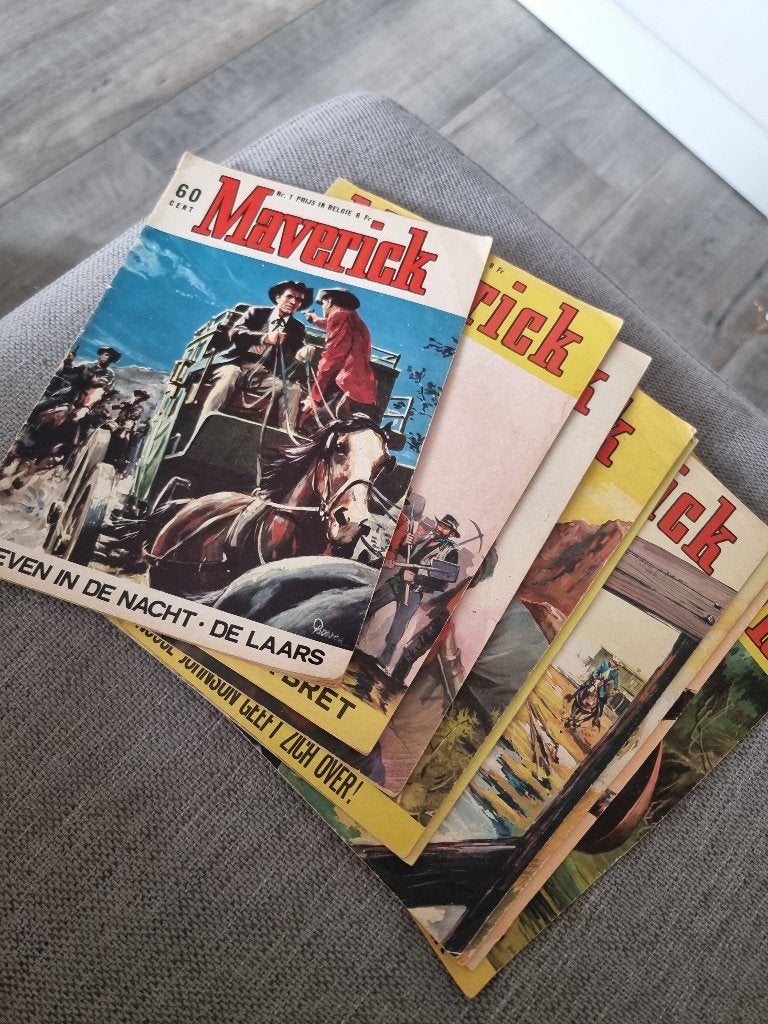 Maverick classics, Boeken, Stripboeken, Eén stripboek, Ophalen of Verzenden, Gelezen